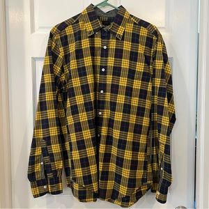 J. Crew Factory Tartan Plaid Long-Sleeve Button-Down Shirt